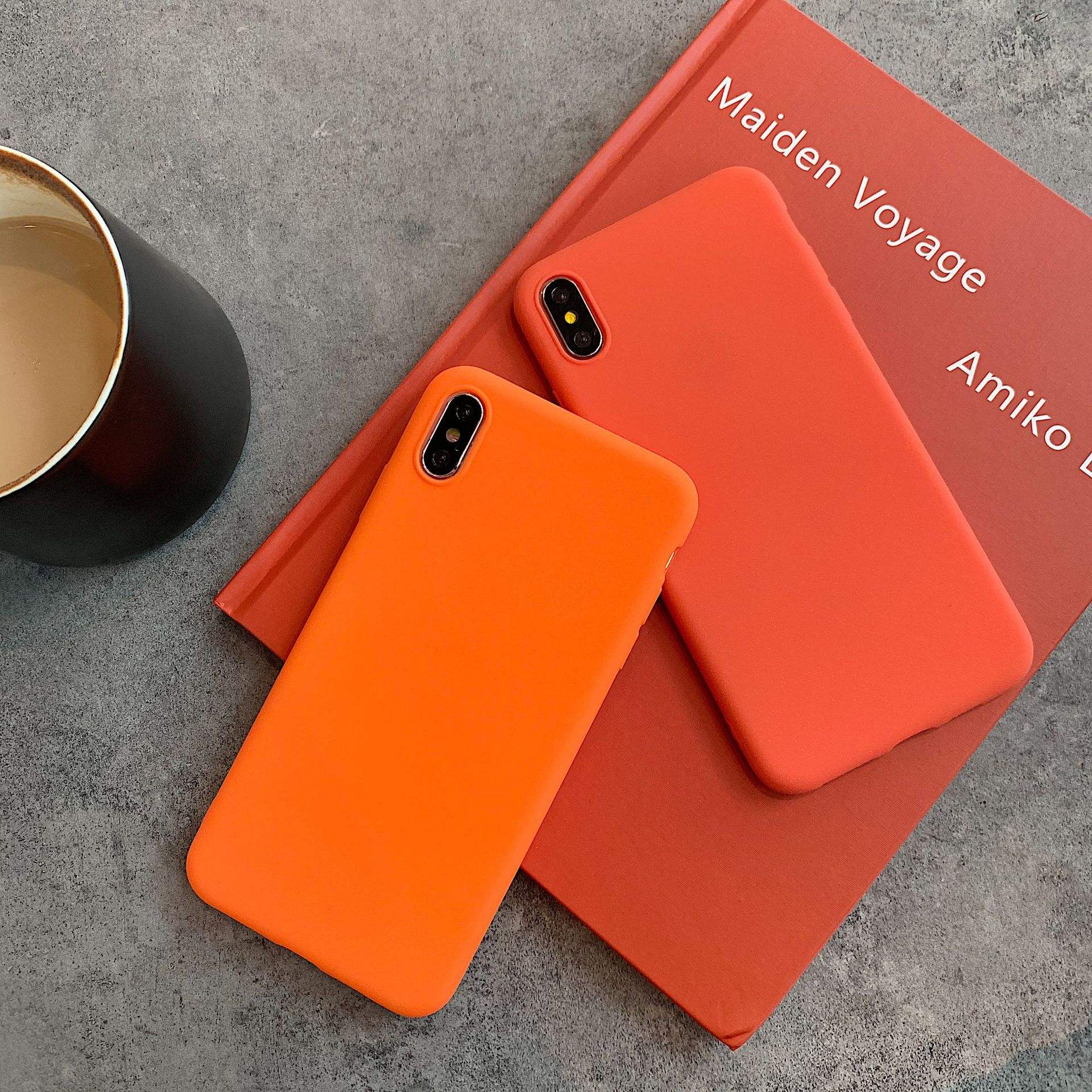 苹果手机橙色限量版苹果11手机电池显示