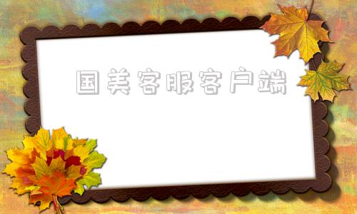 国美客服客户端国美官方网旗舰店